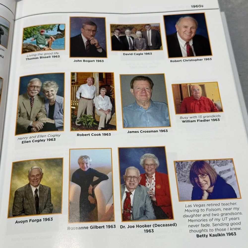 2013 University of Tennessee Alumni Directory HC Knoxville UT Vols Genealogy